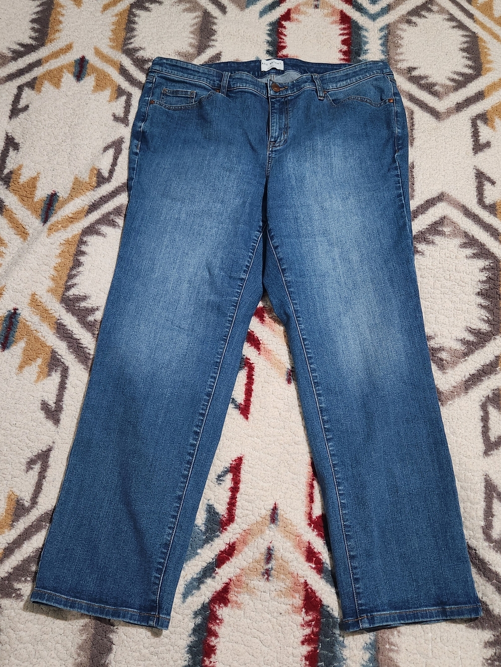 Lane Bryant Mid-Rise Straight-Leg Women's Jeans Size 20